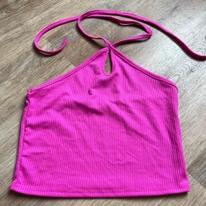 Pink tank top